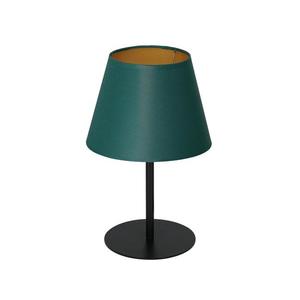 Stolní lampa ARDEN 1xE27/60W/230V pr. 20 cm zelená/zlatá obraz