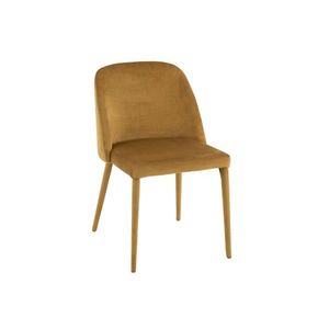 Okrová jídelní židle Charlotte - 58*80*51 cm 15383 obraz