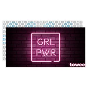 Towee Rychleschnoucí osuška GIRL PWR, 80 x 160 cm obraz