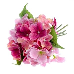 Umělá kytice Hortenzie růžová, 30 cm obraz