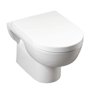 AQUALINE MODIS závěsná WC mísa, 36x52cm, bílá MD001 obraz