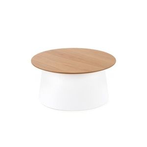 Odkládací stolek ANILKA, přírodní/bílá obraz