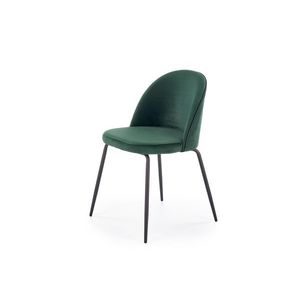 Jídelní židle SINGONE, tmavě zelená obraz