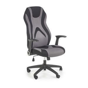 Kancelářská židle PADUCAH, šedo-černá obraz