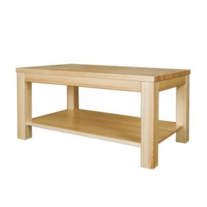 Konferenční stolek HELOGAL, 120x50x70 cm, masiv borovice, moření: … obraz