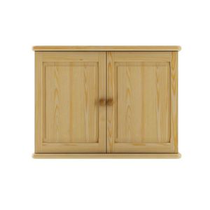 Dřevěná kuchyňská horní skříňka NGADI, šíře 80 cm, masiv borovice, moření: … obraz