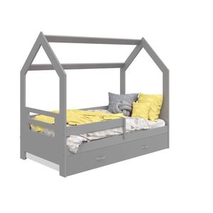 Dětská postel SPECIOSA D3B 80x160, šedá obraz