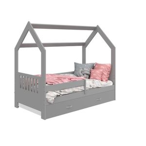 Dětská postel SPECIOSA D3E 80x160, šedá obraz