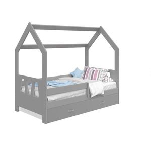 Dětská postel SPECIOSA D3A 80x160, šedá obraz