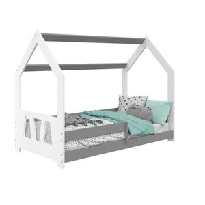 Dětská postel SPECIOSA D5A 80x160, bílá/šedá obraz