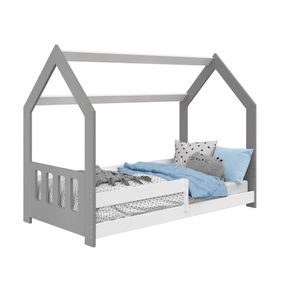 Dětská postel SPECIOSA D5C 80x160, šedá/bílá obraz