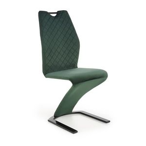 Jídelní židle VASANA, tmavě zelená obraz