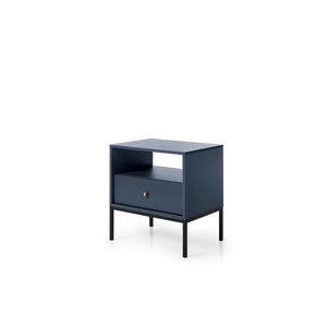 Noční stolek CORANICA, modrá obraz
