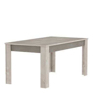 Jídelní stůl DETLEFA, champagne dub/beton béžová obraz