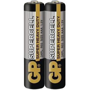 Zinková baterie GP Supercell AAA (R03), 2 ks obraz