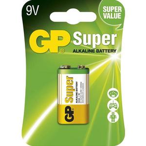 Alkalická baterie GP Super 9V (6LF22), 1 ks obraz