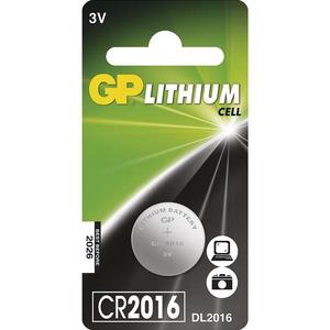 Lithiová knoflíková baterie GP CR2016, 1 ks obraz