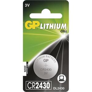 Lithiová knoflíková baterie GP CR2430, 1 ks obraz