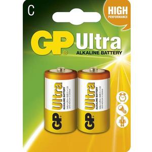 Alkalická baterie GP Ultra C (LR14), 2 ks obraz