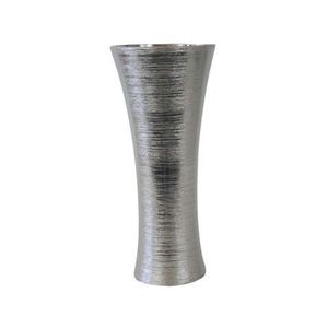 Váza Modern 35 cm, stříbrná obraz
