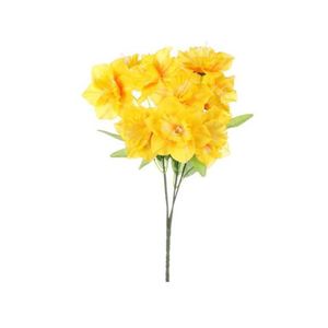 Umělá květina Narcisy 30 cm, žlutá obraz