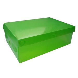 TZB Úložná krabice na boty vel. S - zelená obraz