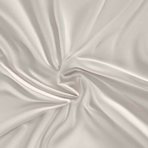 Kvalitex Saténové prostěradlo Luxury collection, bílá, 80 x 200 cm obraz