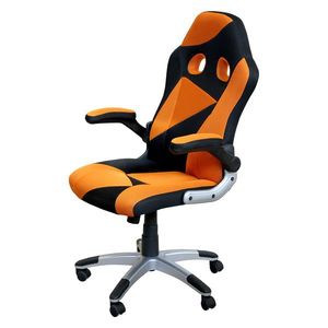 Kancelářská židle PELISTER 4, oranžová/černá obraz