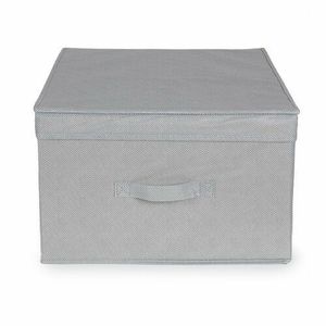 Compactor Skládací úložný kartonový box Wos, 40 x 50 x 25 cm, šedá obraz