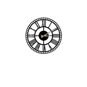 Wallity Dekorativní nástěnné hodiny Roman 50 cm černé obraz