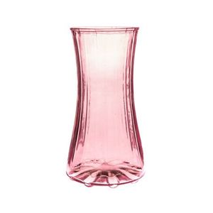 Skleněná váza Nigella 23, 5 cm, růžová obraz