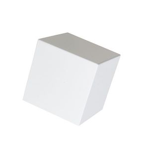Sada 2 moderních nástěnných svítidel bílá - Cube obraz