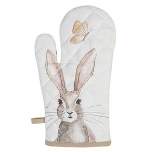 Kuchyňská chňapka s motivem králíků Rustic Easter Bunny - 16*30 cm REB44 obraz