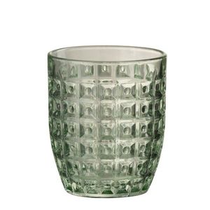 Zelená reliéfní sklenička Embossed - Ø9*10cm / 250ml 3696 obraz