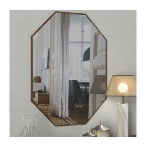 Nástěnné zrcadlo LOST 70x45 cm hnědá obraz