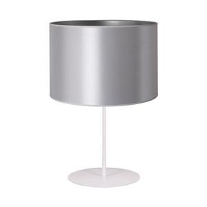 - Stolní lampa CANNES 1xE14/15W/230V 20 cm stříbrná/bílá obraz