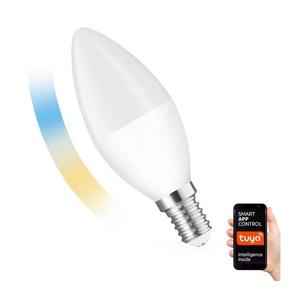 LED Stmívatelná žárovka E14/5W/230V 2700-6500K Wi-Fi Tuya obraz
