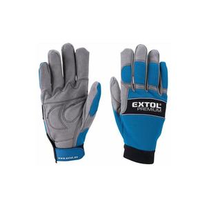 Extol Extol Premium - Pracovní rukavice velikost 10" modrá/šedá obraz