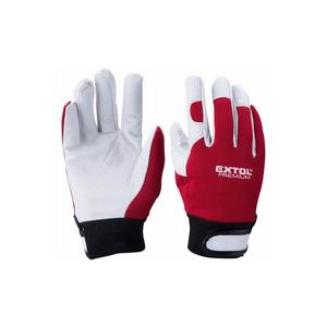 Extol Extol Premium - Pracovní rukavice velikost 10" červená/bílá obraz
