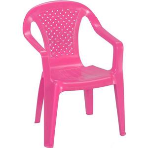 Dětská plastová židlička, růžová obraz