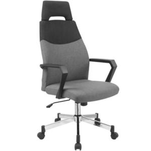 Kancelářská židle Olaf šedá/černá obraz