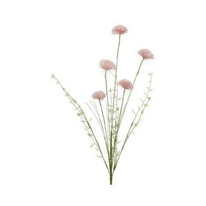 Umělá květina Polní kvítí 60 cm, růžová obraz