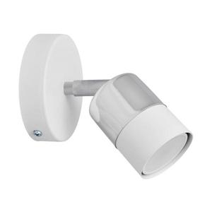 LED Nástěnné bodové svítidlo TUBSSON 1xGU10/6, 5W/230V bílá/lesklý chrom obraz