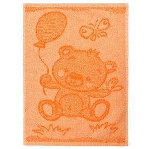 Profod Dětský ručník Bear orange, 30 x 50 cm obraz