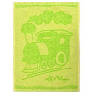Profod Dětský ručník Train green, 30 x 50 cm obraz