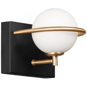 TooLight Nástěnná lampa KINKIET STYLE XI černá/zlatá obraz