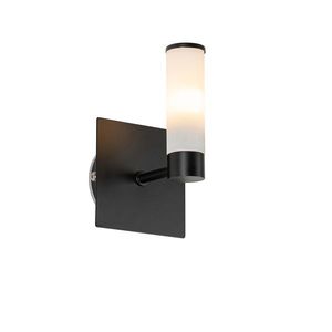 Moderní koupelnové nástěnné svítidlo černé IP44 - Vana obraz