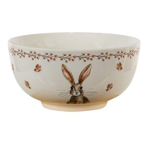 Porcelánová miska Rustic Easter Bunny - Ø 14*7 cm / 0.5 L REBBO obraz