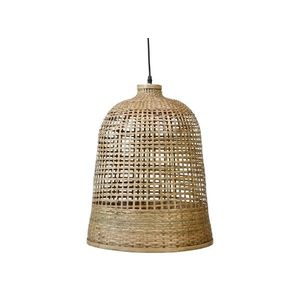 Přírodní antik závěsné světlo s bambusovým stínidlem Lamp Bamboo - Ø41*52cm/ E27/ 40W 71088500 obraz