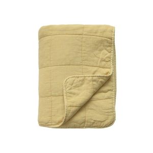 Medový bavlněný přehoz s opraným vzhledem Vintage Quilt - 130*180 cm 16090104 (16901-04) obraz